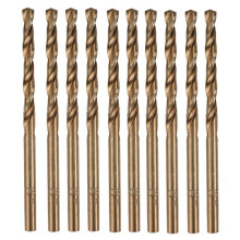 10ST Twist Drill Bit Set M35 4,0mm 3  HSS Hålborr för Rostfritt Stål Trämetallborrning