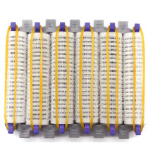 Size 24Pcs/Set Salon Nylon Hook & Loop Hair Rollers Set Hair Root Perm Rods Bars Curlers with Clips & Rubber Bands