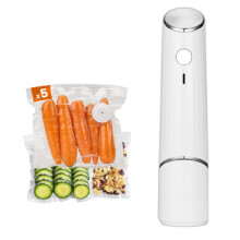 Vacuum Sealer Machine 5 Reusable Bags(26x28cm) Powerful Handheld Vacuum Sealer Machine Seal Meal Saver