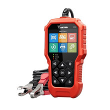 VDIAGTOOL Car Battery Tester 6V 12V 24V VDIAGTOOL BT500, 5-3000 CCA Battery Load Tester, Alternator Tester