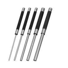 5PCS Roll Pin Punch Set,8-Inch Carbon Steel Pin Punch Tool Kit (1/8IN to 3/8IN) with Storage for Watch & Jewelry Repair