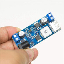 4x DC6V 9V 12V 24V to 5V 5A Buck Converter Module,9-36V Step Down to USB 5V Transformer Dual Output Voltage Regulator