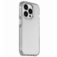 (Transparent) Compatible For iPhone 16 Pro Case TPU+PC+TPE Anti-Scratch Clear Phone Cover