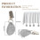 12 Pieces Tablecloth Weights Tablecloth Pendant Teardrop Shape Table Cover Weights Stone Table Weights Hangers 7