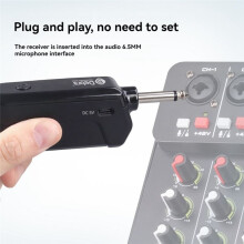DEBRA PROFESSIONAL AUDIO Stage Wireless In-Ear Monitor Transmitter Receiver UHF IEM 501-599mHz for Music Audio Monitoring Live