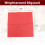 1 pack Solid Color Printed Paper Napkin  (red) 5