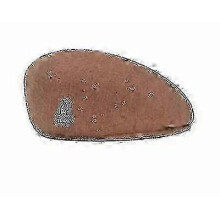 (M(56-58CM), leather) Men Women Caps Kangaroo Beret Artist Beanie Hat
