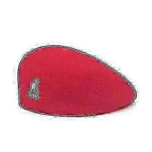 (L(58-60CM), pink) Men Women Caps Kangaroo Beret Artist Beanie Hat