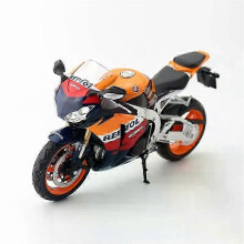 (Orange foam box) Alloy Motorcycle Model 1:12 CBR1000RR Fireblade Repsol Simulated Alloy Plastic Material