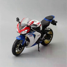 (Red foam box) Alloy Motorcycle Model 1:12 CBR1000RR Fireblade Repsol Simulated Alloy Plastic Material