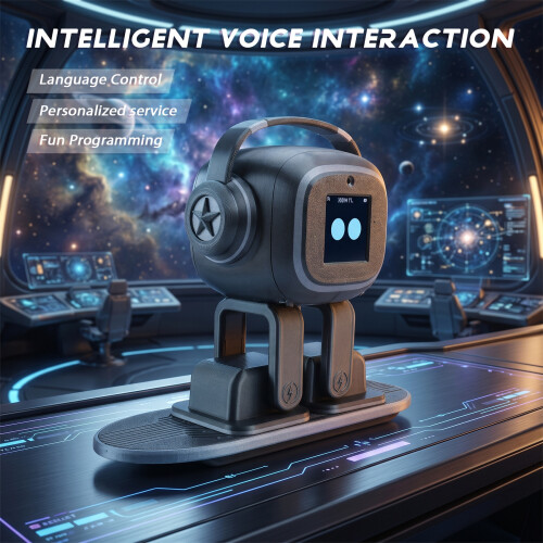 Robot AI EMO Multilingue, Assistant Intelligent, Robot Dansant, Compagnon de Bureau, Cadeau de Jouet de Bureau 2