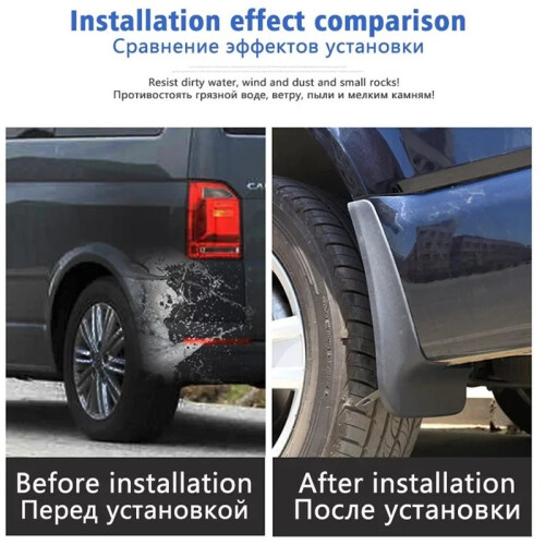 4pcs for   6 2025 2026 Mudguard  Mud Flaps Guards  Mudflaps Car Accessories 1