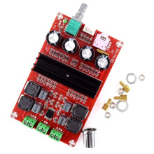 XH-M190 TDA3116D2 High-Power Digital Amplifier Board TPA3116 Two-Channel/Way Amplifiers Module 12V-24V for DIY Speaker
