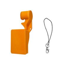 Screen Gimbal Clip for Pocket 4 Gimbal Screen Mounting Clip with Anti Loss Strap Anti-Shake Anti-Scratch Clip Orange