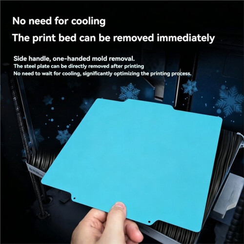 For Flashforge Creator 5 5Pro 3D Printer Double-Sided Cool Plate Spring Steel Flexible PEI Plate Build Plate 1