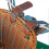 (Brown) Children's Bicycle Front Basket Plastic Woven with Ribbons 5