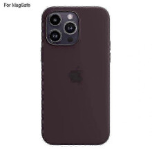 (Dark Purple) Iphone 14 Pro Case with Magsafe Compatibility: Liquid Silicone Back Cover with Induction Popover