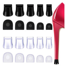 Heel Caps for High Heels,Heel Covers for High Heel Shoes,Heel Bottom Replacement Tips for Women Shoes,Stiletto Heel Caps