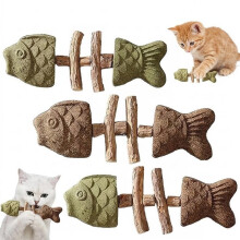 3PCS Purrident Fix Your Cat'S Dental Health Natural Catnip & Silvervine Chew Toy