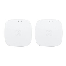 2X Capteur de PréSence Humaine Tuya WiFi MmWave avec DéTection de à Micro-Ondes de Luminance PIR Motion Sensor Wall Mount