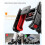 2X Joyroom Suporte de Telefone para Bicicleta Universal One-Hand Operation Suporte para Telefone de Motocicleta para Celular de 4,7-7 Polegadas À 4