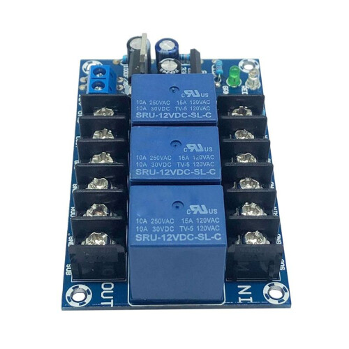 2X Speaker Protection Board for Three-Channel Power Amplifier Board, Support Subwoofer BTL 1