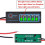 10 Pcs Battery Level Indicator 3S Ternary Lithium Battery Phosphate Lead-Acid Battery Capacity Display Meter 4