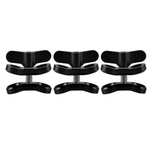 3X Camera Diving Lights Butterfly Clip Arm Clamp Mount for Hero 3+/4/5 Xiaoyi Gitup SJ6000 Camera Black