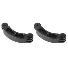 2X Extension Arm Connector Mount for Helmet Chin Mount Holder Ski/Motorcycle Cycling Helmet for Hero