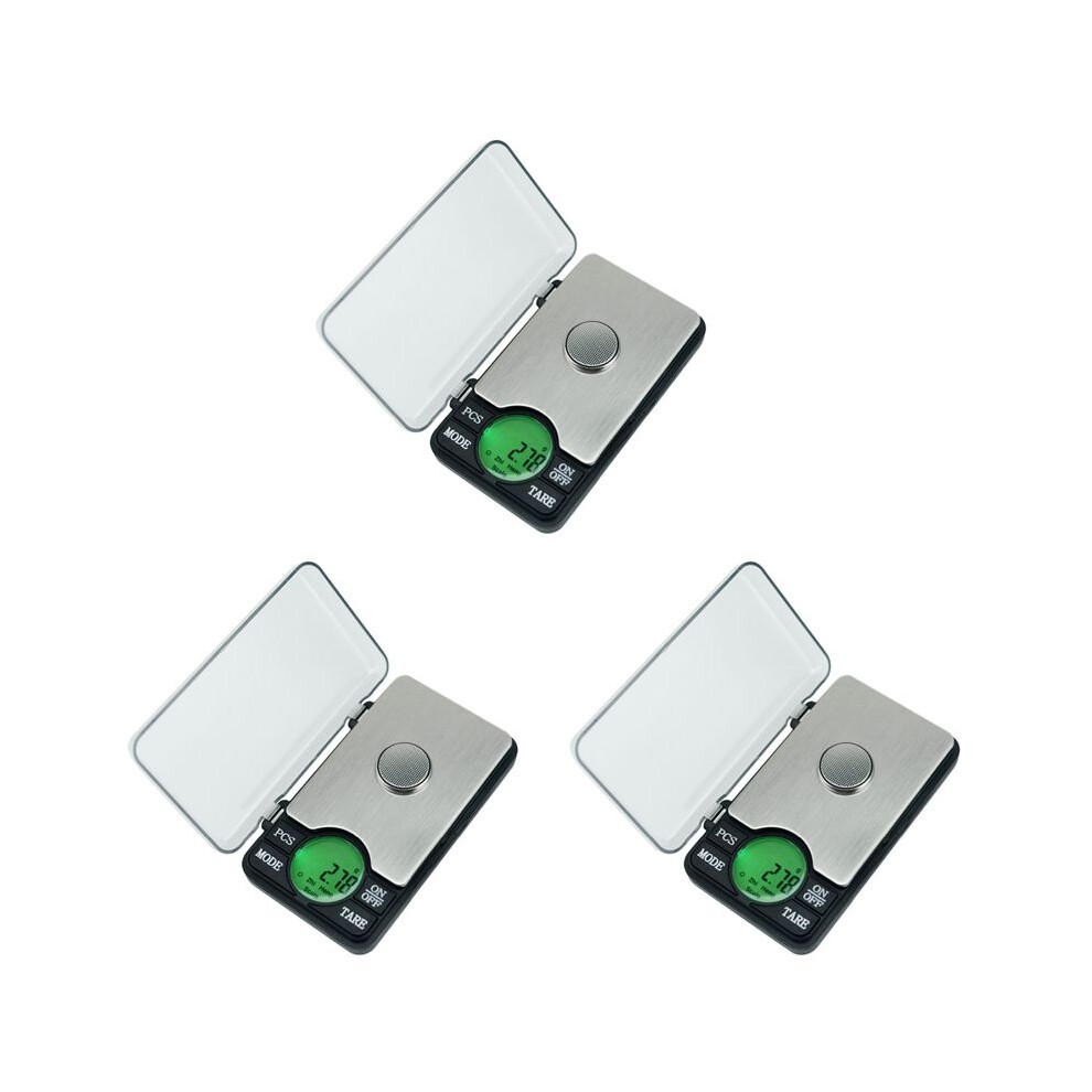 3X Precision 600G/0.01G Digital Pocket Scale Jewelry Electronic 0.01 Gram Powder Coin Balance Weighing Lcd Back-Lit 6033892480104