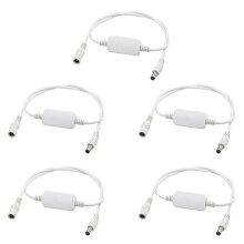 5X 24 Timmars Automatisk Omstart Av Routern Routing Timer Återställningsverktyg Power Timing Fibermodem Router Power Manager Vit