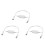 3X 24 Hour Auto Reboot Router Routing Timer Reset Tool  Power Timing Fiber Modem Router  Power Manager White 1