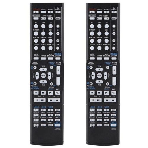 2X Pro Axd7622 Replace Remote Control for  Av Receiver Htp-071 Vsx-321-K-P