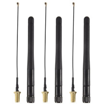 3X 900-1800MHZ Antenne 3Dbi GSM RP-SMA Plug en Caoutchouc Étanche Antenne Lorawan + IPX à SMA Petit Câble Extension