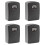 4X TUYA  Key Box  Storage Lock Box  Life App Wall Mount Security Anti-Theft Lockbox-Password 1
