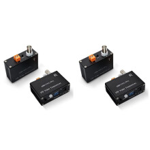2X 1 Channel Active Video Balun for CCTV Camera Twisted Pair Transmitter BNCLong Range for AHD TVI CVI 5/10MP