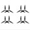 8x Hélice de 15 Polegadas 15x7x3 3 Lâminas Hélice de Alta Eficiência CW+CCW para Drones de Corrida FPV 1