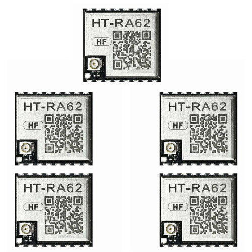 5X HT-RA62 LoRa Series Module SX1262 Secondary Development Supports LoRaWAN Protocol 868-915MHz