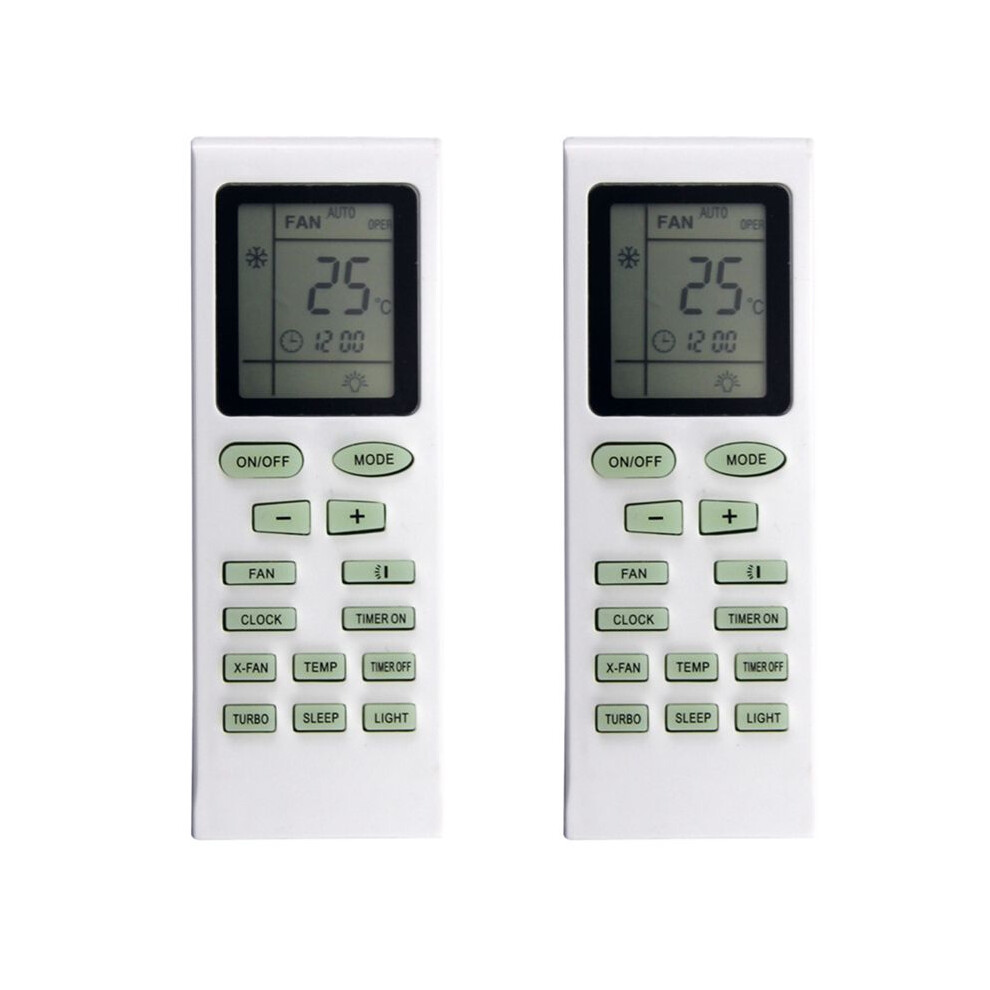 2X Yb1fa Replace Ac Remote For Inventor/Gree/Carrier/ Air Conditioner Yb1f2 Yb1f2f Yb1faf Ybof Yb1f2 Ybof2 Y502k 6032451639885