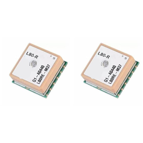 2X Quectel L80 L80-R L80RE-M37 GPS Module with an Embedded Patch Antenna Ultra Compact GPS POT Module Patch  Top
