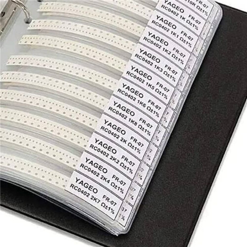 2X 8500PCS 0402 SMD Resistor Sample Book 1% Resistor Kit 2