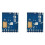 2X 5.8Ghz RX5808 Wireless Audio Video Receiver Module 3.5-5.5V 7CH Audio Video Receiver Module Normal Frequency 1