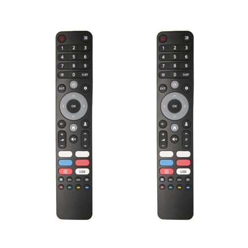 2X Universal  TVs Remote Control for DEXP, , CHIQ - for Multiple Models,Infrared