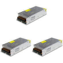 3X  12V 15A 180W Transformateur D'Alimentation Commutateur AC 110V / 220V à  12V 20Amp Commutation Adaptateur Convertisseur LED(15A)