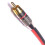 4x Speaker Cables To RCA Plugs Adapter, 2-Channel (1 Foot) 6