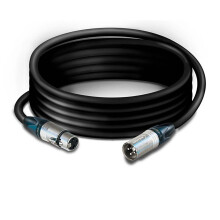 Cable de Altavoz XLR 3-pin Macho - XLR 3-pin Hembra 3.00 m Negro