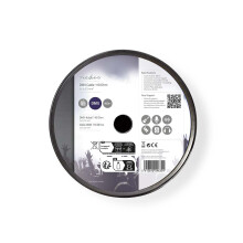 cable DMX | 110 Ohm | 20 x 0.12 mm | 100.0 m | Redondo | PVC | Gris Oscuro | Bobina
