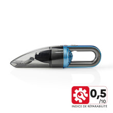Aspiradora de mano | 75 W | Recargable | Seco / Húmedo | Li-Ion | Gris azulado