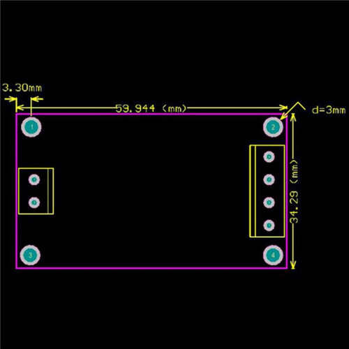 4Pcs DC12-24V Dual MOS Digital  Delay Relay Trigger Cycle Timer Delay  Circuit Board Timing Control Module 1