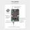 100W  Audio Amplifier Board Module Mono Digital Power Amplifier Board med TWS för Hemmabio, 2 Set 2
